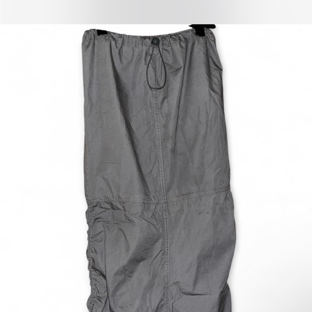 Womens Gray cargo skirt